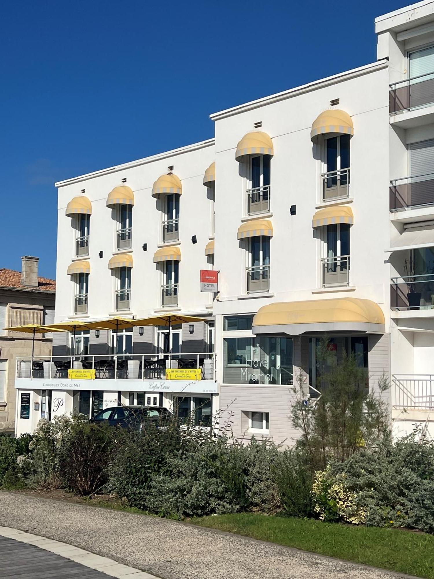Hotel The Originals Miramar, Royan Pontaillac Eksteriør billede